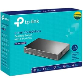 Настольный коммутатор TP-Link TL-SF1008P, 8 портов 10/100 Mbps (TL-SF1008P) фото