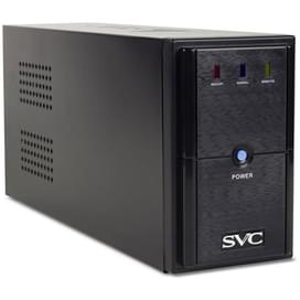 SVC ҮҚК, 600VA/360W, AVR:165-275В, 2Schuko, Black (V-600-L) фото