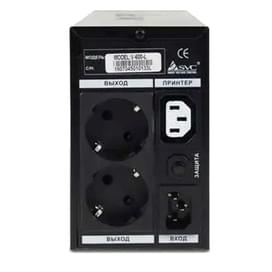 SVC ҮҚК, 600VA/360W, AVR:165-275В, 2Schuko, Black (V-600-L) фото