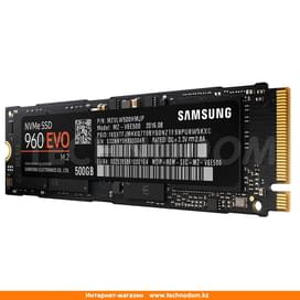 Внутренний SSD M.2 2280 500GB Samsung 960 EVO PCIe 3.0 x4 NVMe TLC (MZ-V6E500BW) фото