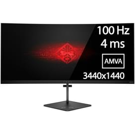 Монитор Игровой 35" HP OMEN X3W57AA 3440х1440 21:9 A-MVA+ 100ГЦ Curved Black фото