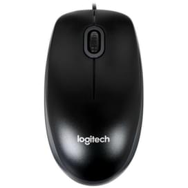 Мышка проводная USB Logitech B100 Black фото