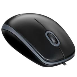 Мышка проводная USB Logitech B100 Black фото