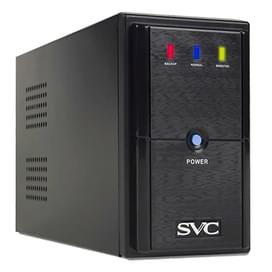 SVC ҮҚК, 500VA/300W, AVR:165-275В, 2Schuko, Black (V-500-L) фото