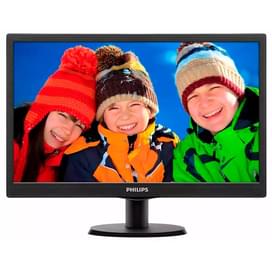 18.5" Philips 193V5LSB Мониторы 1366х768 16:9 TN 60ГЦ Black фото