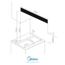 Газовая варочная панель Midea MG-3205X фото