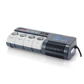 SVC тұрақтандырғышы, 1200VA, AVR:140-280В, 4Shuko, LED, Таза синусоид, 1,2м, Grey (AVR-1012-G) фото