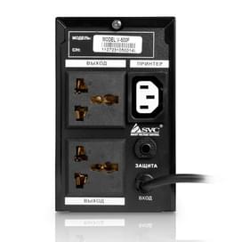 SVC ҮҚК, 500VA/300W, AVR:165-275В, 2Schuko, Black (V-500-F) фото