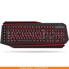 Клавиатура игровая проводная USB Delux DLK-9500UB Black фото