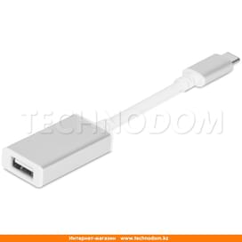 Переходник USB на Type-C 3.1, Moshi, Silver (99MO084200) фото