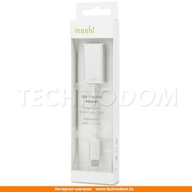 Переходник USB на Type-C 3.1, Moshi, Silver (99MO084200) фото