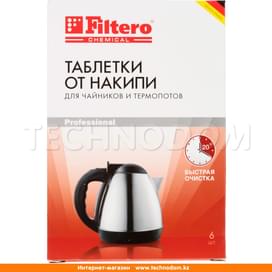 Filtero 604 Шәйнек пен термопоттарды қақтан тазалайтын таблеткалары фото