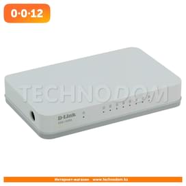 Неуправляемый настольный коммутатор, D-Link DGS-1008A, 8 портов 10/100/1000 Mbps (DGS-1008A/D1) фото