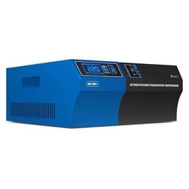 SVC тұрақтандырғышы, 1000VA, AVR:140-280В, 2Shuko, LED, Таза синусоид, 1,5м Black/Blue (AVR-1000-F) фото