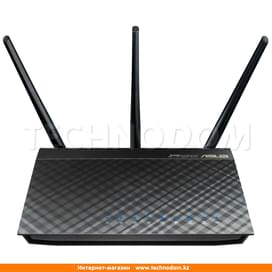 Беспроводной маршрутизатор, Asus RT-AC66U, 4*LAN 1 Гбит/с, 2*USB, 450/1300Mbps (RT-AC66U) фото