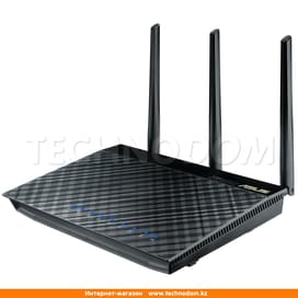 Беспроводной маршрутизатор, Asus RT-AC66U, 4*LAN 1 Гбит/с, 2*USB, 450/1300Mbps (RT-AC66U) фото