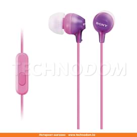 Наушники Вставные с Микрофоном Sony MDR-EX15AP, Violet фото