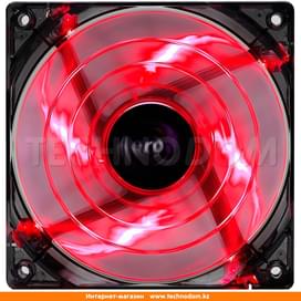 Кулер для кейса AeroCool Lightning Red Led (14cм) фото