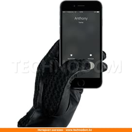 Кожаные перчатки MUJJO, Сrochet Touchscreen 8.5 (MUJJO-GLLT-020-85) фото