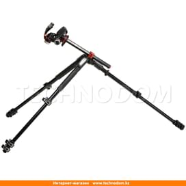 Штатив MANFROTTO 190 алюминиевый 4-секционный с 3-осевой головкой (MK190XPRO4-3W) фото