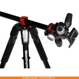 Штатив MANFROTTO 190 алюминиевый 4-секционный с 3-осевой головкой (MK190XPRO4-3W) фото
