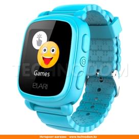 Детские смарт-часы с GPS трекером Elari KidPhone 2 Blue фото