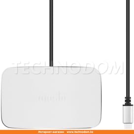 Универсальная док-станция Symbus, 2*USB 3.1, 1*RJ45, 1*HDMI, Moshi, Silver (99MO084209) фото
