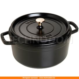 Кокот 26см, 5,2л, черный STAUB 1102625 фото