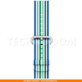 Браслет Apple 42mm Blue Stripe Woven Nylon (MRHG2ZM/A) фото