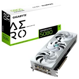 Видеокарта Gigabyte RTX 5080 AERO OC SFF 16GB 256bit/G7 (HDMI+3DP) [GV-N5080AERO OC-16GD] фото