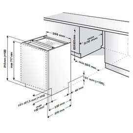 Встраиваемая посудомоечная машина Hotpoint HI 5D83 DWT фото