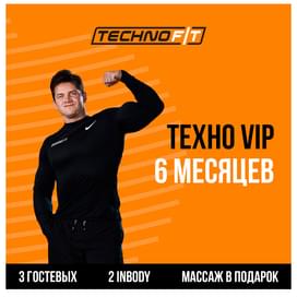 Абонемент TechnoFit VIP на 6 месяцев фото