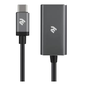 Адаптер 2E USB Type-C to 1*DP, Silver (2E-W1404) фото