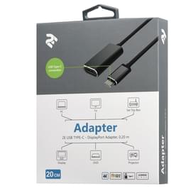 Адаптер 2E USB Type-C to 1*DP, Silver (2E-W1404) фото