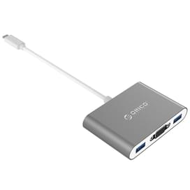 ORICO VGA бейімдегіші,Type-C,Type-A*3 Silver (RCV3A-SV-PRO) фото