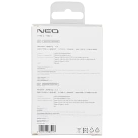 Адаптер питания Neo 1*USB, 1*USB Type-C, 45W (PD), White (NEO CAPD45WQC25W) фото