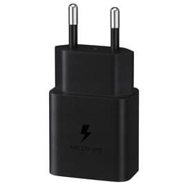Адаптер питания Samsung, 1*Type-C 25Вт (PD 3.0), Черный (EP-T2510NBEGRU) фото