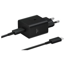 Адаптер питания Samsung, 1*Type-C 45Вт (PD 3.0)+Cable 5A, Black (EP-T4511XBEGRU) фото