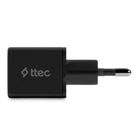 Адаптер питания ttec 20W PD USB-C ,Black (2SCP01S) фото