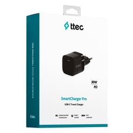 Адаптер питания ttec 30W PD USB-C ,Black (2SCP03S) фото