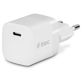 Адаптер питания ttec 30W PD USB-C Travel Charger, White (2SCP03B) фото