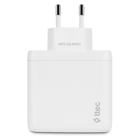 Адаптер питания ttec Trio GAN 120W PD 2 USB-C+USB-A, white (2SCG04B) фото