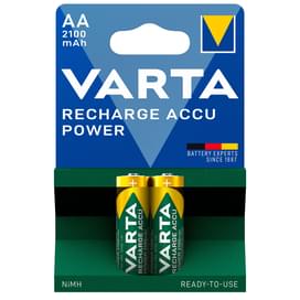 Аккумулятор AA 2шт Varta Mignon Power Play 2100mAh (0009-56706-101-402) фото