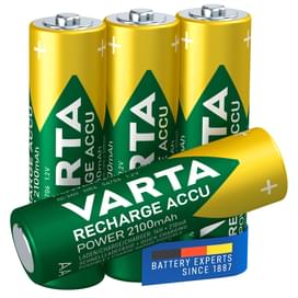 AA аккумуляторы 4 дана Varta Mignon 2100mAh (56706101404) фото