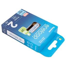 Аккумулятор Panasonic Eneloop AA 2шт 2000 mAh (BK-3MCDE/2BE) фото