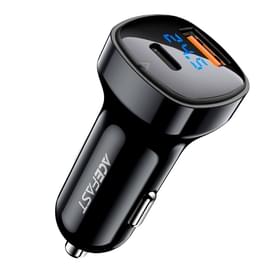Автомобильное зарядное устройство ACEFAST, 2*USB C+A, 66W (B4 - ACEFAST) фото