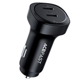 Автомобильное зарядное устройство ACEFAST, 72W dual USB-C, black (B2 - ACEFAST) фото