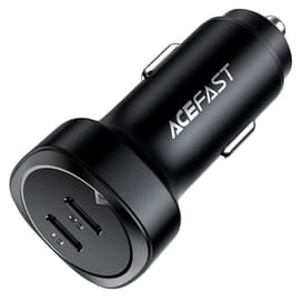 Автомобильное зарядное устройство ACEFAST, 72W dual USB-C, black (B2 - ACEFAST) фото