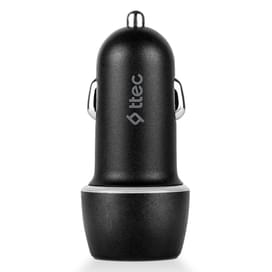 Автомобильное зарядное устройство ttec 2.1A + Type-C Cable Black (2CKS20CS) фото