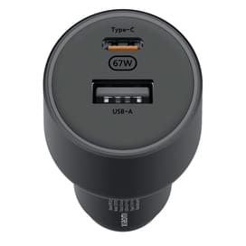 Автомобильное зарядное устройство Xiaomi 67W Car Charger (USB-A + Type-C) (BHR6814GL) фото